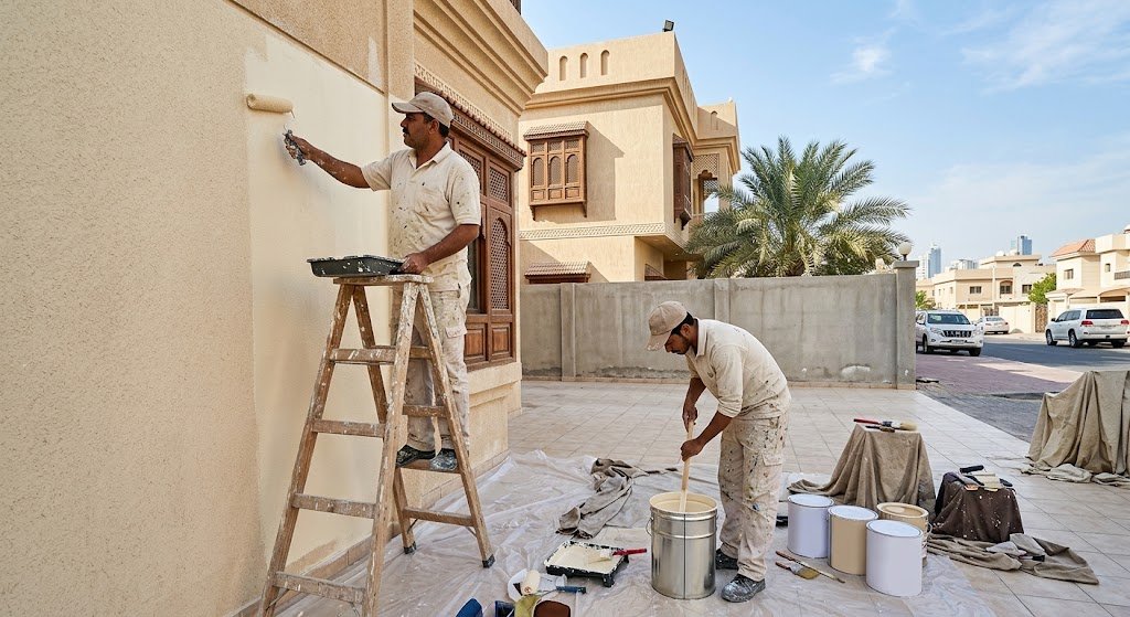 صباغ منازل النهضة بالكويت لتقديم أفضل خدمات دهان وطلاء الجدران باحترافية وجودة عالية