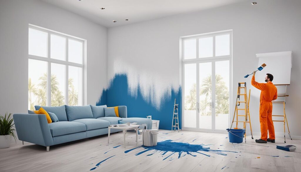 صباغ بالكويت - صباغ بيوت - تركيب ورق جدران